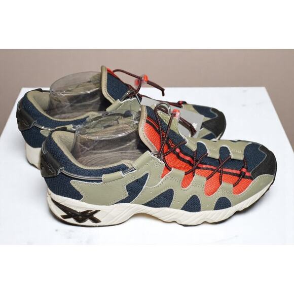 ASICS x COSTS Gel-Mai TR Gore-Tex Sneakers Men’s Size 8.5 Olive Green Black Red - Picture 1 of 8